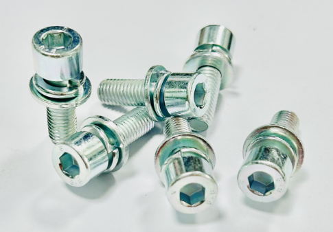 DIN912内六角圆柱头三组合螺钉，三价彩